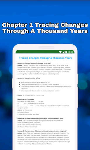 7th Class SST Solution English screenshot 3