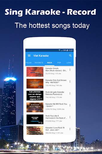 Free Karaoke - Sing Karaoke Record screenshot 2