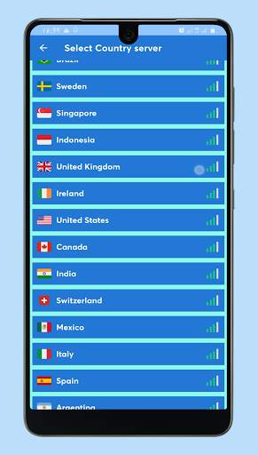 Oceanic Lite VPN - Free VPN Proxy & Unlimited screenshot 3