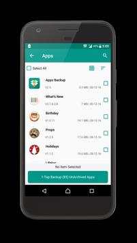 Applications de sauvegarde screenshot 3