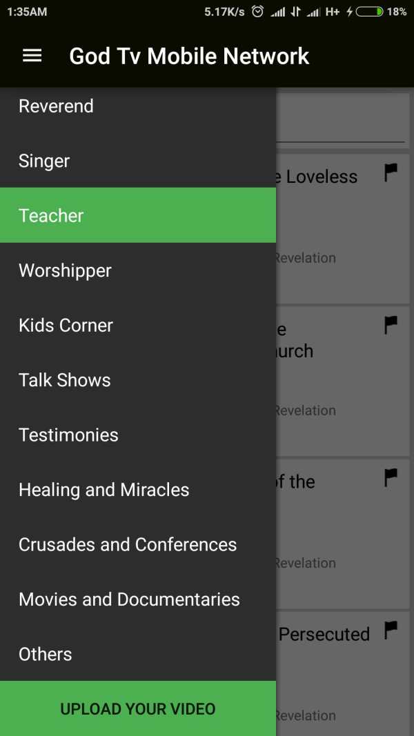 God Tv Mobile Network App screenshot 3