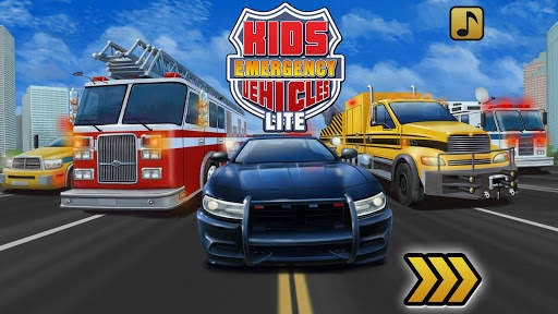 Kids Vehicles: Emergency Lite screenshot 1