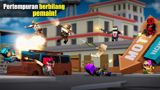 Pixel Destruction: 3D Battle Royale screenshot 2