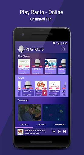 Online Radio, Tune in your radio and music screenshot 1