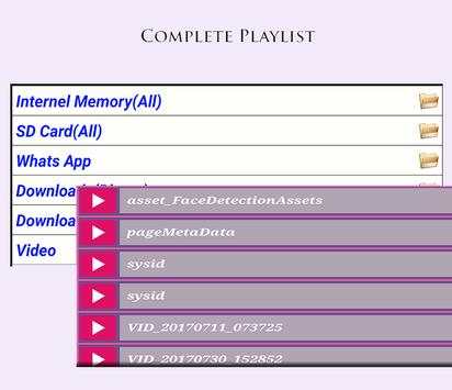 3GP/MP4/AVI Video Player screenshot 4