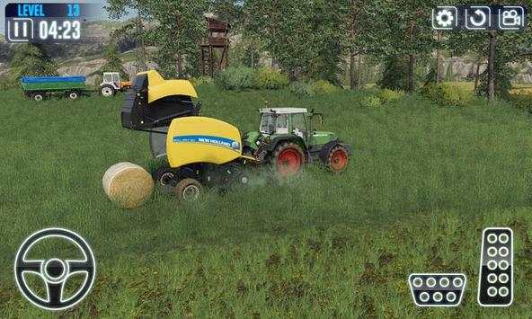 Farming Tractor Driving Sim - Tractor Pulling screenshot 1