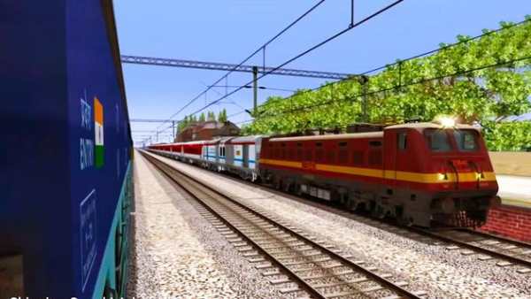Free Indian Train Race screenshot 3