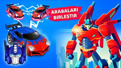 Robot Merge Master: Car Games screenshot 5