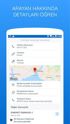 Türk Caller - Numara Sorgulama screenshot 4