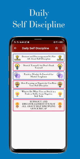 Daily Self-Discipline (offline) screenshot 10