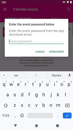 T-Mobile Events screenshot 2