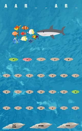 Hangman (Shark Attack) screenshot 14