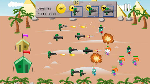 Commando Zombie War screenshot 1