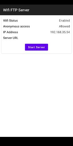 Wifi FTP Server screenshot 1