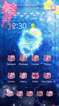 New Diamond Hello Kitty Bowknot Theme screenshot 1