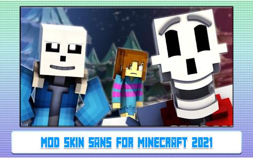 Mod Skin Sans for Minecraft 2022 screenshot 2