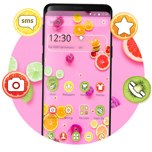 Mickey Fresh Fruits Theme icon
