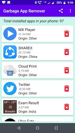 Garbage App Remover screenshot 2