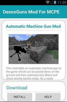 DesnoGuns Mod For MCPE screenshot 6