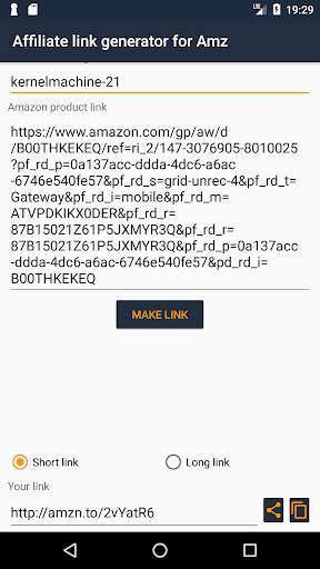 Affiliate link generator for Amz screenshot 3