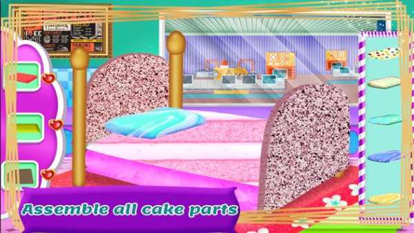 Bed Cake Maker Cooking Game screenshot 5