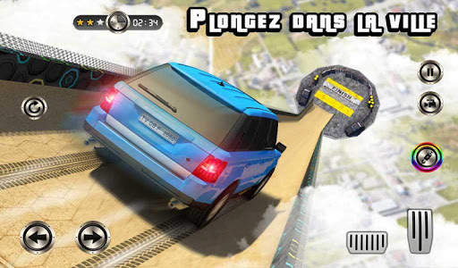 Mega Rampe Voiture Cruiser Stunt Jeux de course screenshot 9