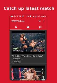 WWE Videos screenshot 1