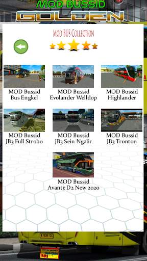 Mod Bussid Golden screenshot 4