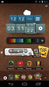 TSF CubeClock Widget screenshot 3