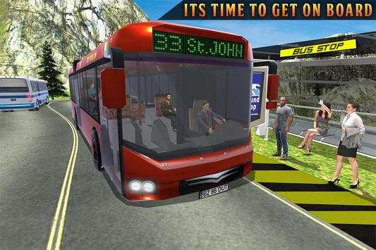 turis kemewahan bis simulasi: bis parkir screenshot 1