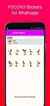 Pocoyo Aufkleber für WhatsApp | Cartoon WAStickers screenshot 6