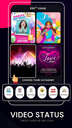 LOVE: Video Status Maker screenshot 4