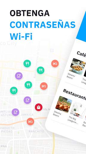 Contraseñas WiFi y WiFi gratis de Wiman screenshot 1