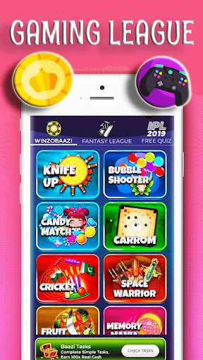 Gaming League, Play and Earn Cash screenshot 1