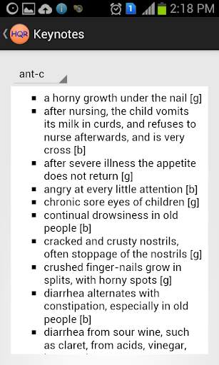 Homeopathic Quick Reference screenshot 5