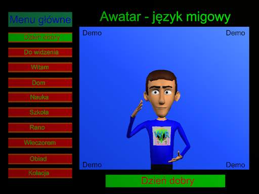 Awatar - język migowy screenshot 3