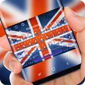 UK FLag Keyboard Theme 10001001