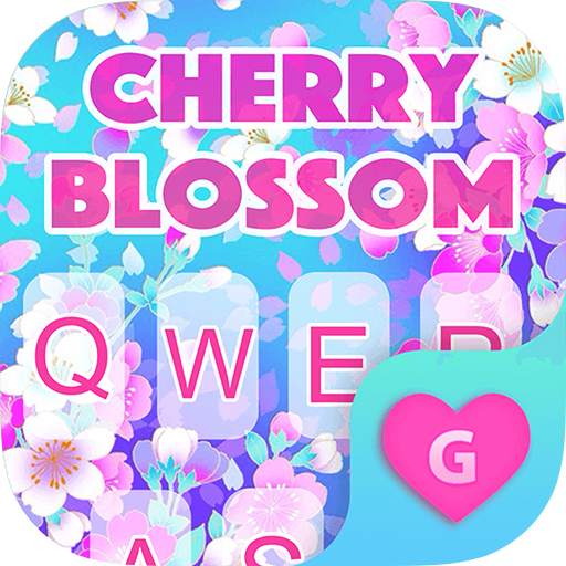 Cherry Blossom Keyboard Theme for Girls 1.0