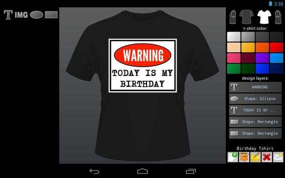 T-shirt Designer 4 تصوير الشاشة