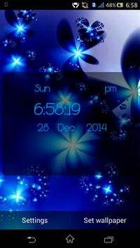 4D Clock Live Wallpaper screenshot 3