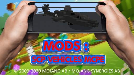 MODS : SCP Vehicles MCPE screenshot 1