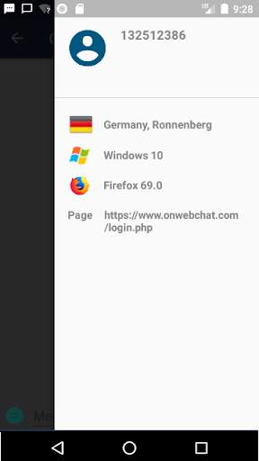 onWebChat screenshot 5
