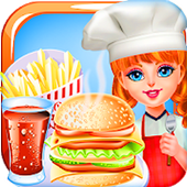 Burger Shop Food Maker icon