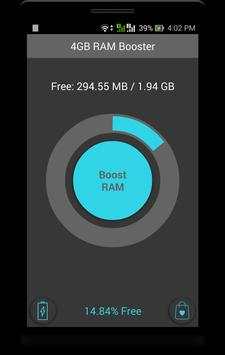 4GB RAM Booster screenshot 1
