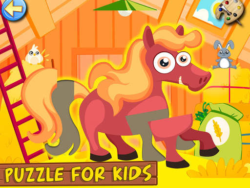 Farm Animals Puzzles Games screenshot 1