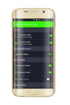 Flash on Call and SMS Free screenshot 4