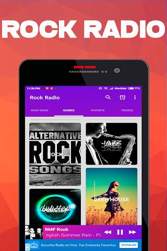 Rock Radio FM- Only Rock Music screenshot 3