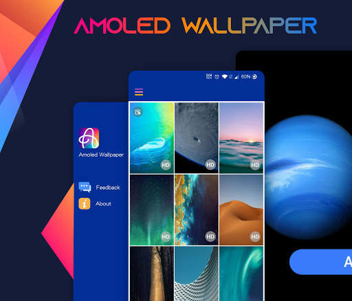 AMOLED Wallpaper: 3D Themes & 4K Wallpaper screenshot 1