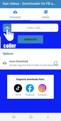 fast videos downloader for FB and insta and tiktok screenshot 1