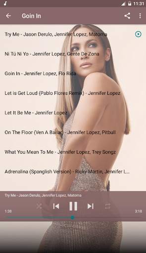 Jennifer Lopez Best Of Music screenshot 5